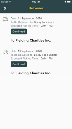 OREKA Delivery Screen 3
