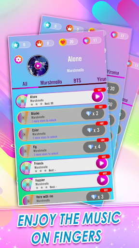 Android application Piano Tile - Magic Tiles screenshort