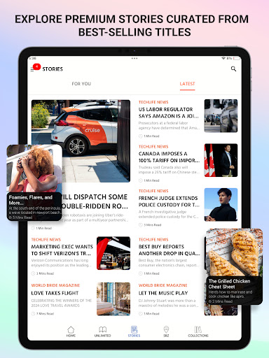 Screenshot of Magzter: Magazines, Newspapers