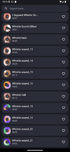 Whistle Sounds Screenshot 4 - AppWisp.com