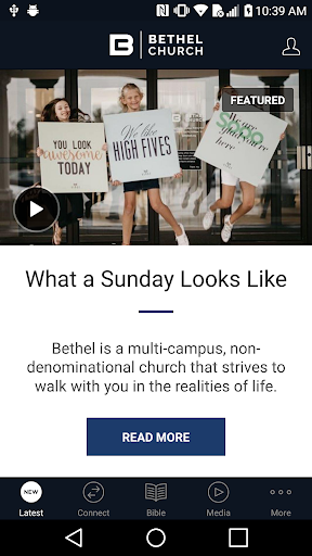 Android application Bethel Church screenshort