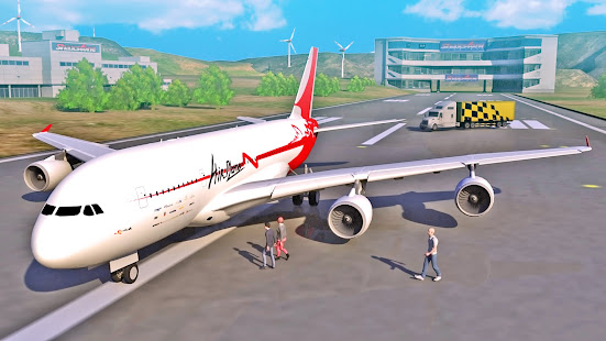 Airplane Pilot Flight Takeoff screenshots apk mod 1