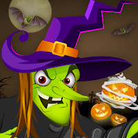 Злая Ведьма против тыквы: Scary Halloween Game