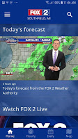 screenshot of FOX 2 Detroit: Weather & Radar