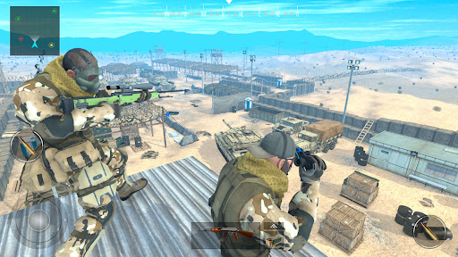 Android application Squad Fire Gun Games Offline screenshort