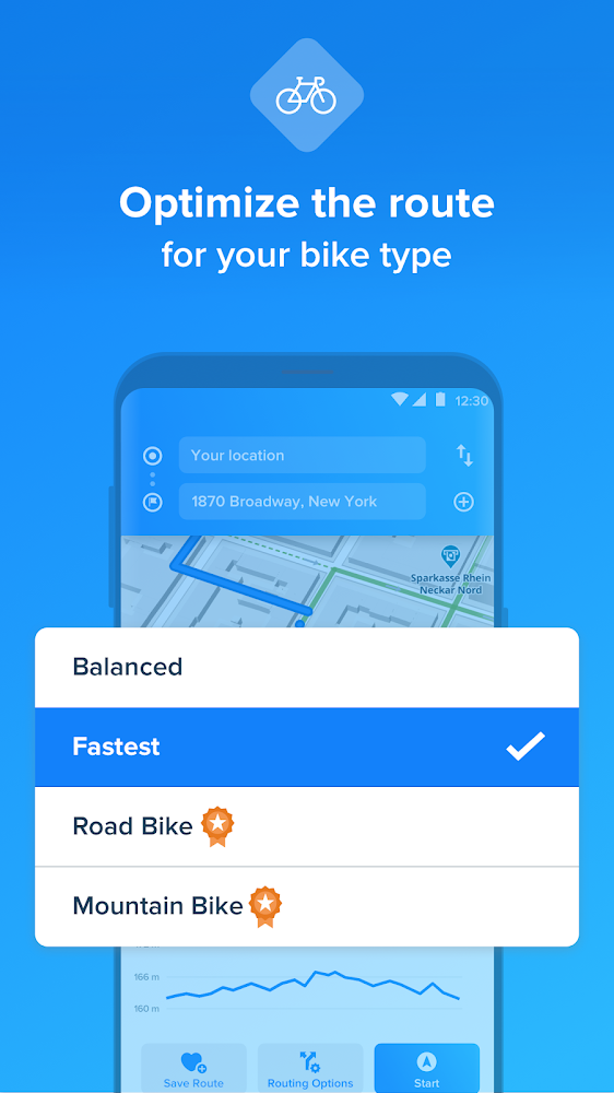 Bikemap - Your Cycling Map & GPS Navigation [Premium] [M