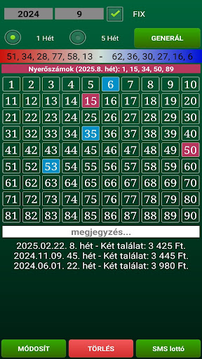 Magyar Lottó Radar Extra Screenshot 3 - AppWisp.com