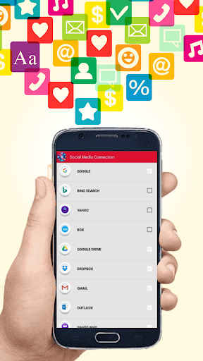 Social Media Connection Screen 3