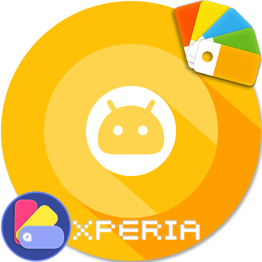 O Theme - XPERIA ON™ logo