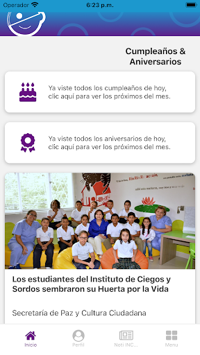 App screenshot