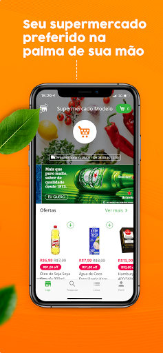 Android application Bellavia Supermercados screenshort