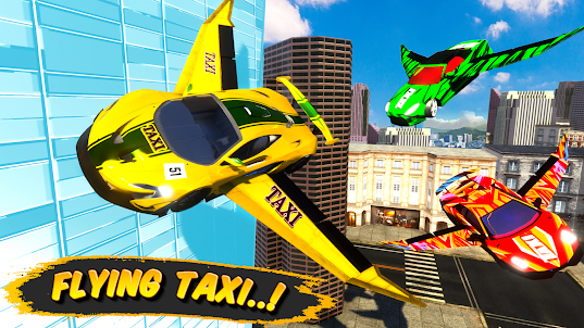 飛行出租車模擬器遊戲