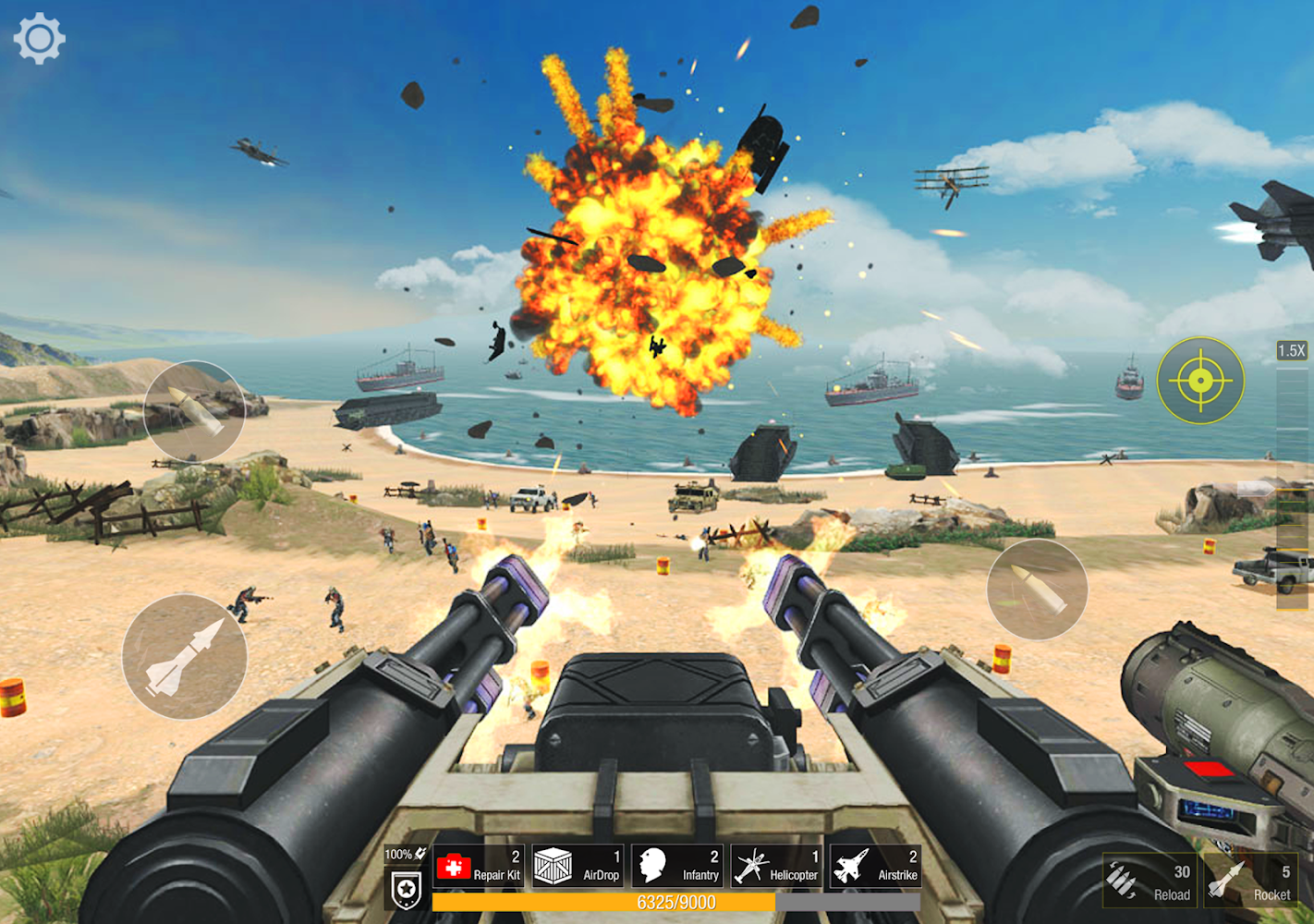 Beach War: Fight For Survival (free shopping)
