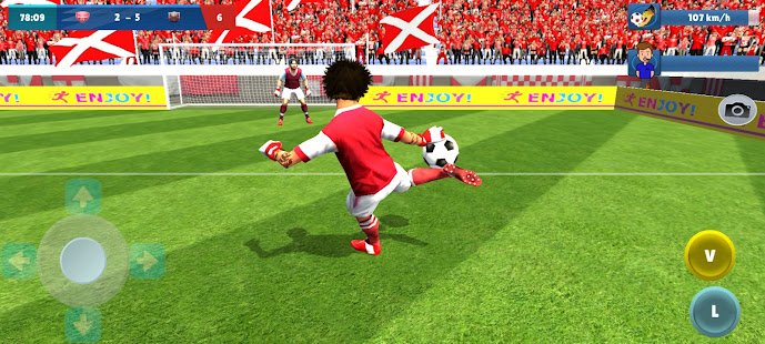 Goalie Wars Football 1vs1 screenshots 1