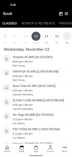 Younga Yoga Studio Screenshot 2 - AppWisp.com