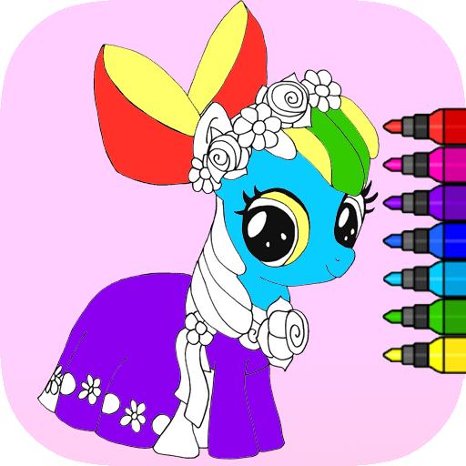 Pony Coloring Book