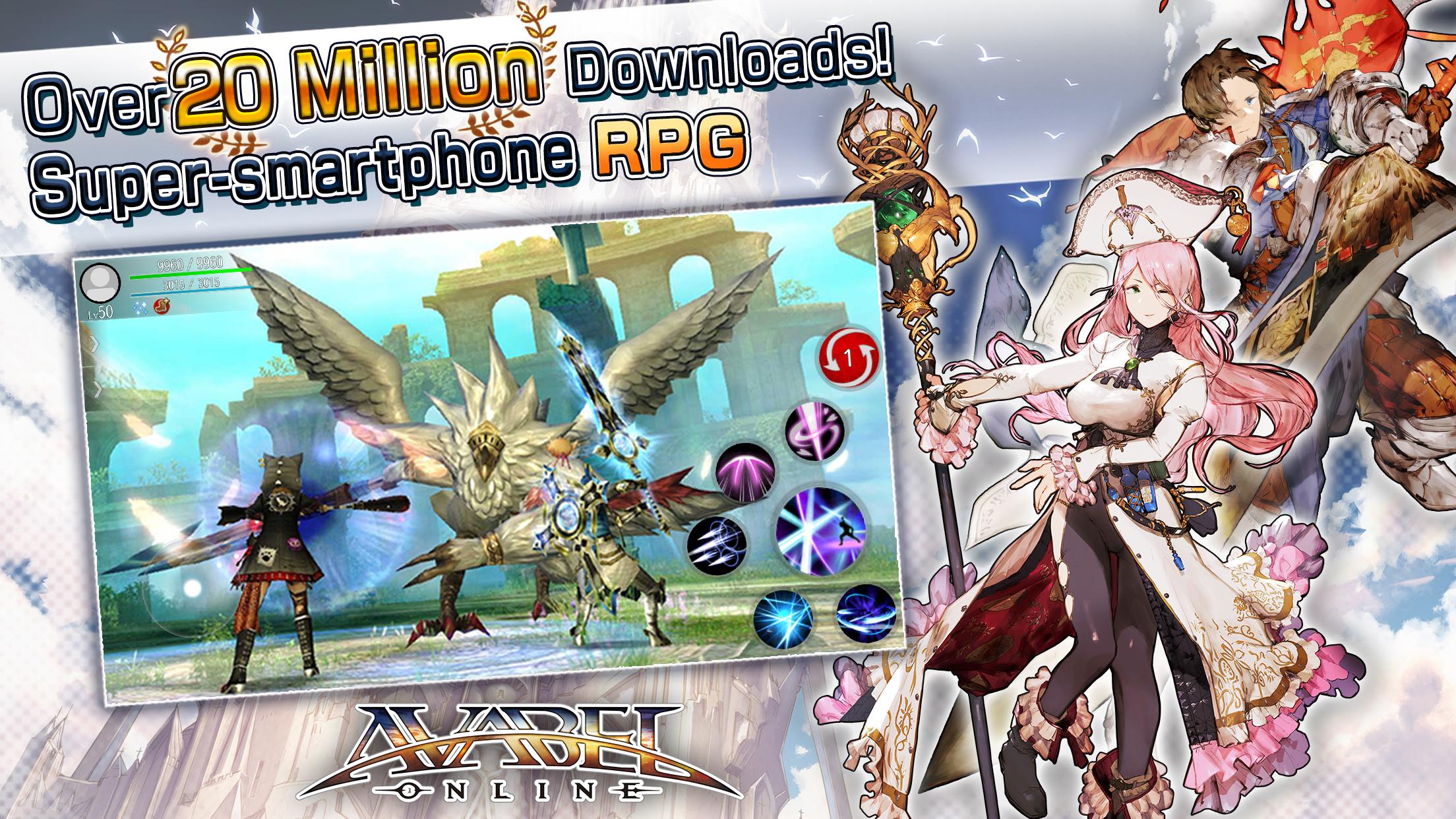 Android application AVABEL ONLINE [Action MMORPG] screenshort