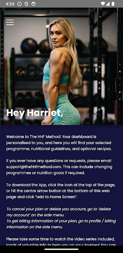 Android application The HHF Method screenshort