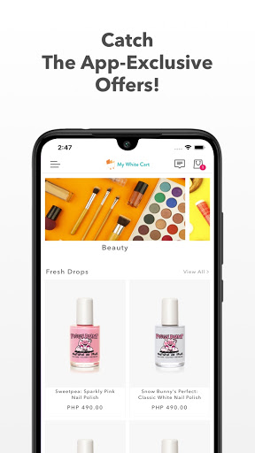 My White Cart Screenshot 1 - AppWisp.com