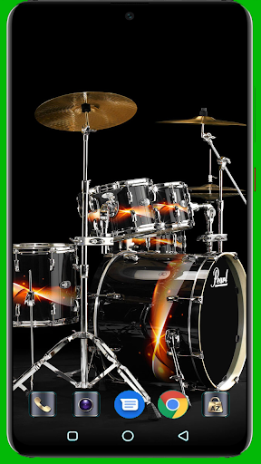 Drum Set Wallpaper Screen 2