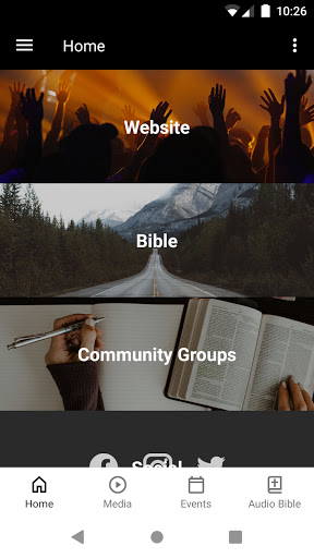 Android application CrossPointe Downtown screenshort