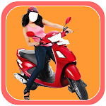 Cover Image of Download Women Bike Photo Montage  APK