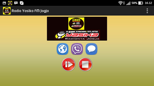 Radio Yasika FM Jogja Screen 2