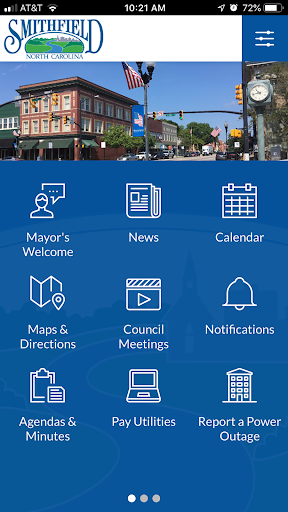 Android application Town of Smithfield screenshort