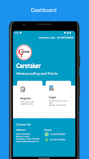 Caretaker Screen 2