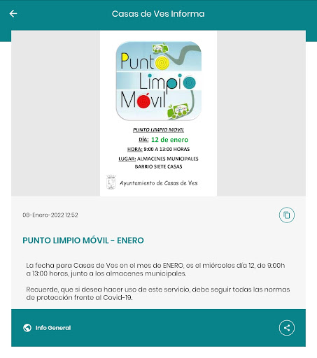 Casas de Ves Informa Screen 3