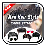 Man Hair Style Photo Editor icon
