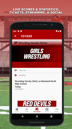 Hinsdale Central Athletics Screen 3