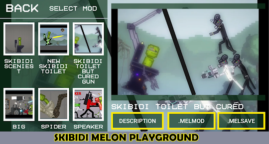 Skibidi Melon Playground