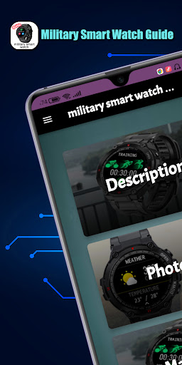 Android application Military Smart Watch Guide screenshort