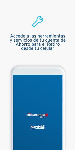 Android application AforeMóvil Citibanamex screenshort