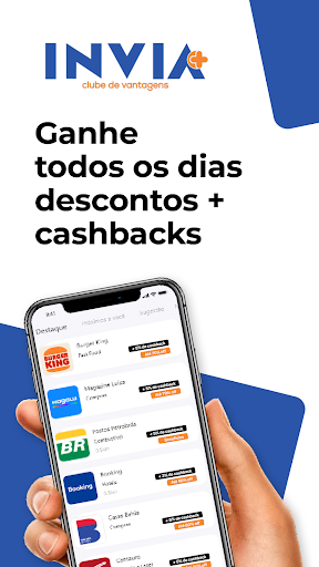 Android application INVIA+ Clube de Vantagens screenshort