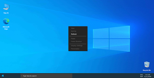 Refresh Windows 10 Screen 2