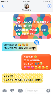 Color Text-Stickers&keyboard