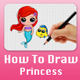 How to Draw Princess 2017 icon