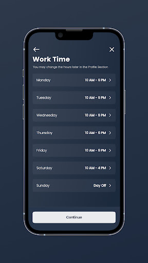 Forreserve For Performers Screen 3