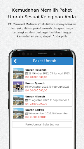 Zamrud Tour & Travel Screen 2