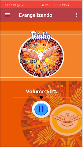 Rádio Web Divino Espírito Sant Screen 2