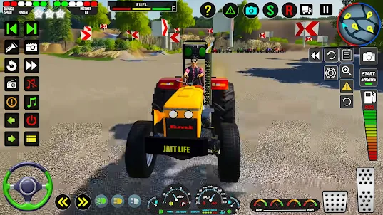 Tractor Game - Farm Drive Game