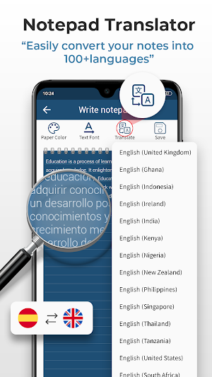 Voice Notepad & Sticky Notes Audio Translator screenshot 16