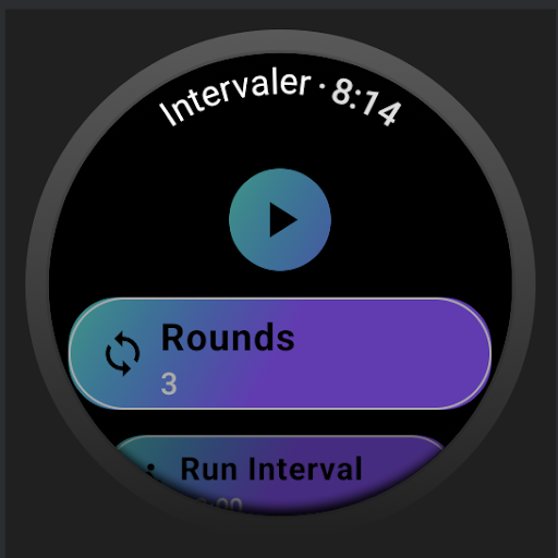 Intervaler - Intervals workout Screen 2