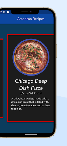 Android application American Recipes screenshort