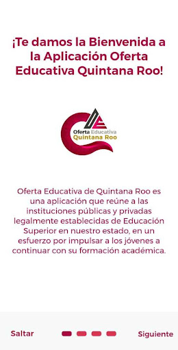 Android application Oferta Educativa Quintana Roo screenshort