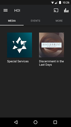 Android application Hope of Israel screenshort