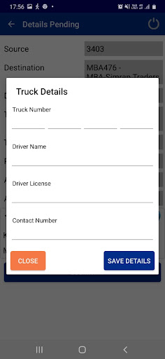 Ubl Vehicle Indent Screen 3