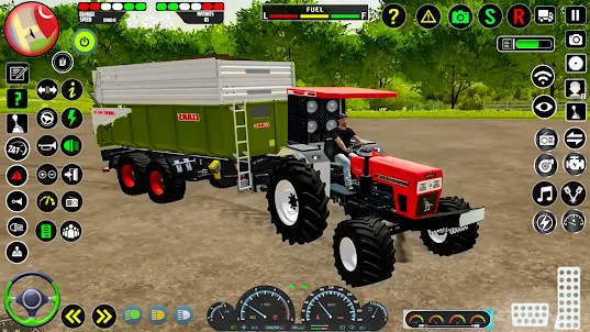 เกมรถแทรกเตอร์จำลองฟาร์ม3d